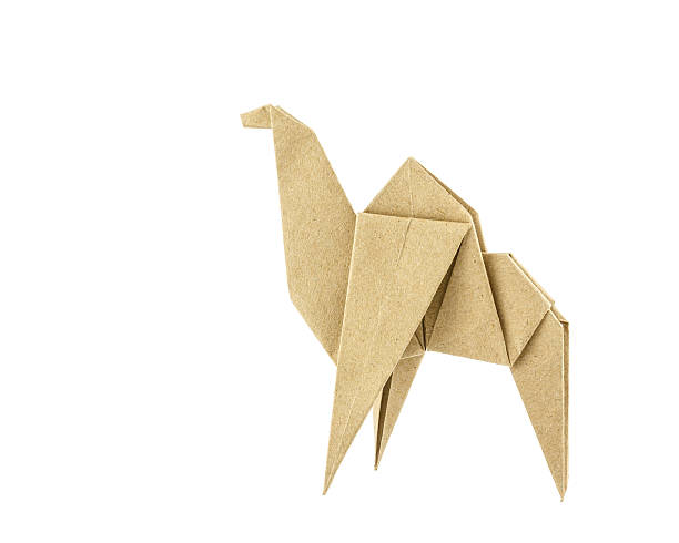 istock Origami camel recycle  paper 477919805