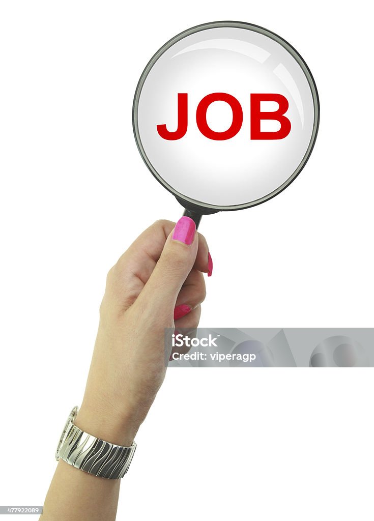 Unemployed woman looking for a Job Adult Stock Photo
