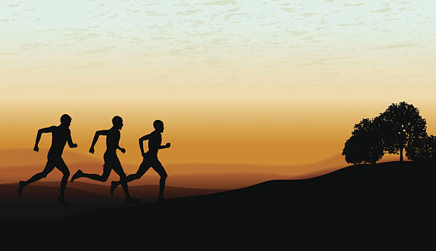 istock Jogging Club or Track & Field Cross Country Background 477922233