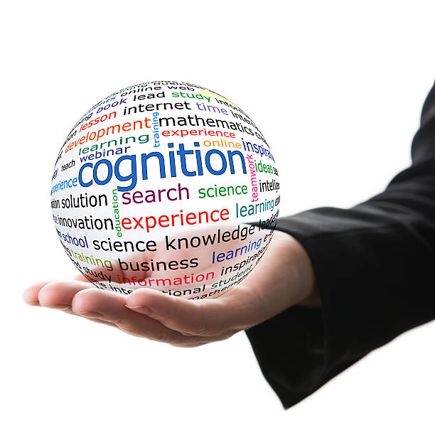 Concept of cognition stock photo