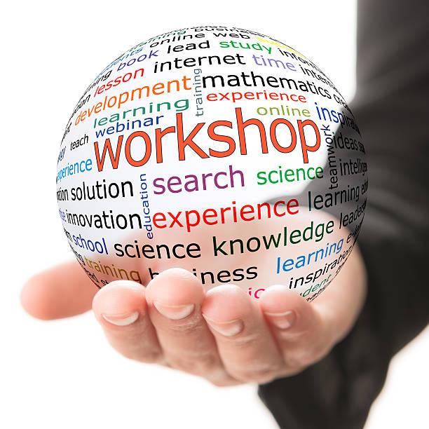 istock Concept of workshop in business 477923263