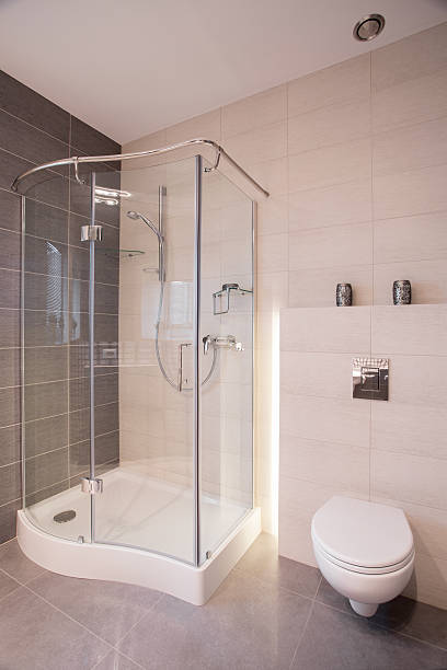 istock Shower and toilet 477925920