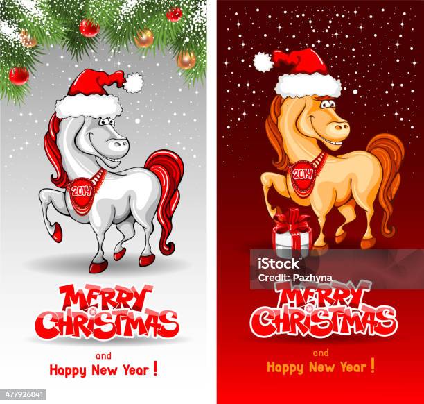 Счастливого Christmas Card — стоковая векторная графика и другие изображения на тему Вертикальный - Вертикальный, Рождество, Фоновые изображения