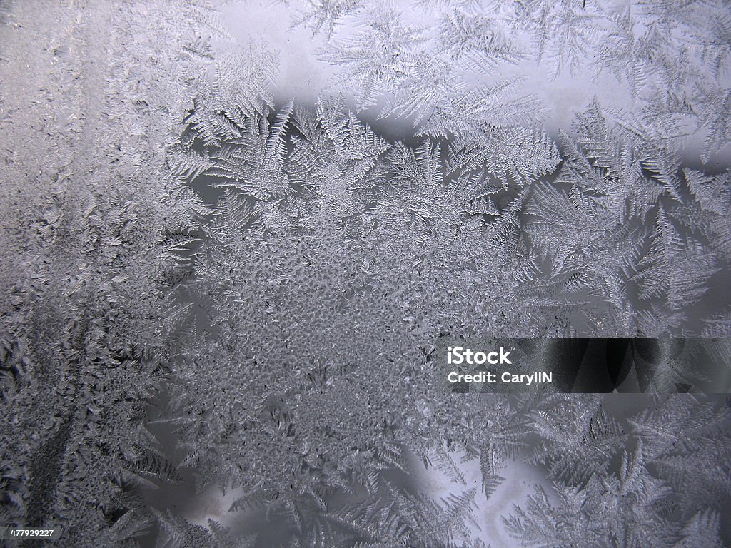冷凍冬のウィンドウ - ガラスのロイヤリティフリーストックフォト