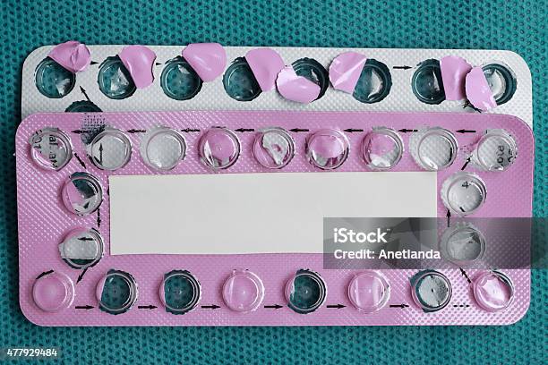 Oral Contraceptive Pills Empty Pack Stock Photo - Download Image Now - 2015, Addiction, Bicycle