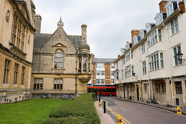 istock Street in Oxford. UK 477930340