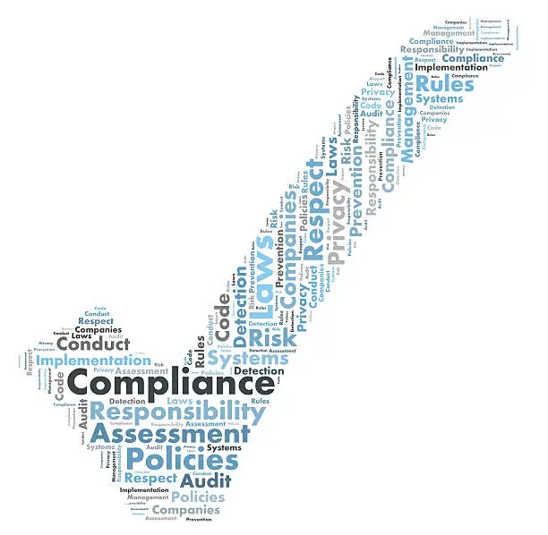 Photo of Compliance word cloud