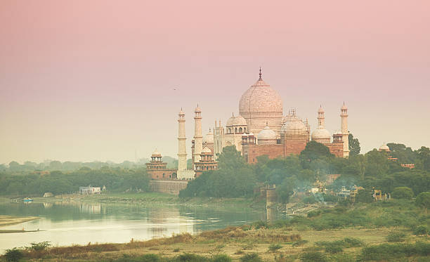 istock Taj Mahal and Yamuna River 477936384