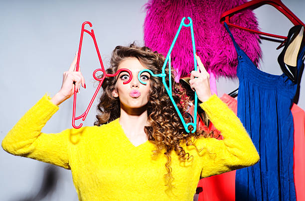 istock Sensual young girl with clothes 477940194