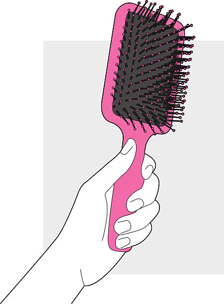 365 Girl Combing Hair Illustrations & Clip Art - iStock | Woman combing hair