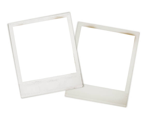 Instant Photo Frames Instant Photo Frames with white centers two objects photos stock pictures, royalty-free photos & images