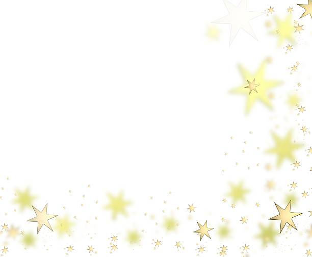 złotych gwiazdy - weihnachtlicher stock illustrations