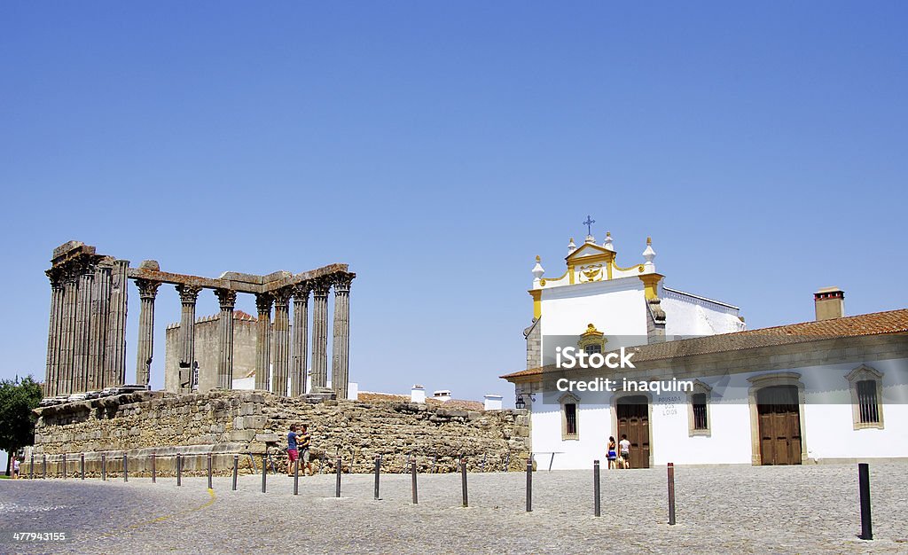 Templo romano de Évora, Portugal - Royalty-free Alentejo Foto de stock