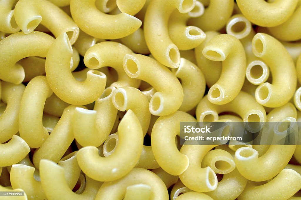 Maccheroni pasta - Foto stock royalty-free di Carboidrato - Cibo