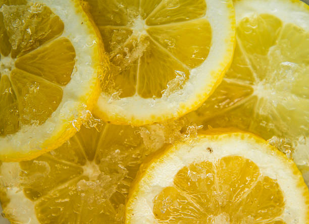 Lemon Slices stock photo