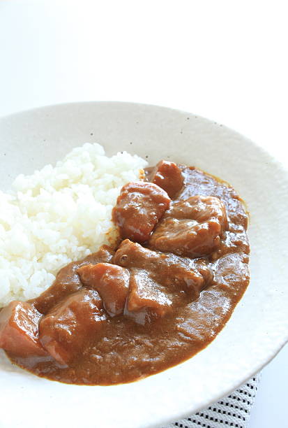 istock Japanese food, pork curry 477949419