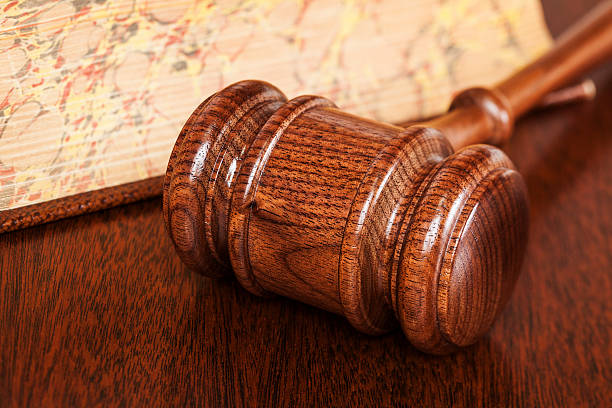 istock Gavel and Book on Desk 477949447