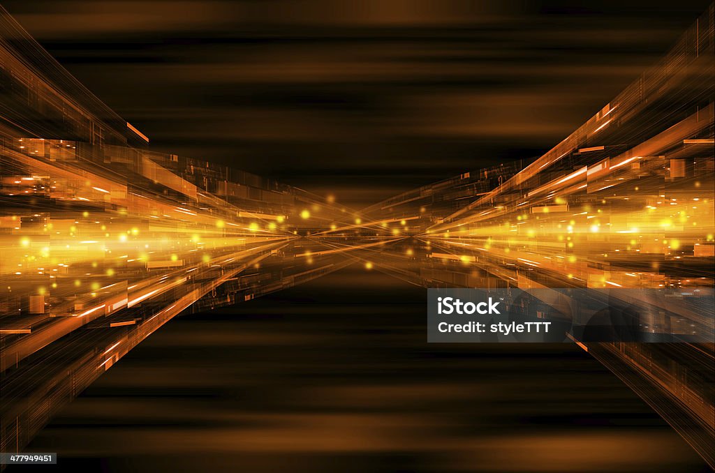 Orange Gradient Abstract Tech Abstract Orange Tech Background Stock Illustration - Download Image Now ...