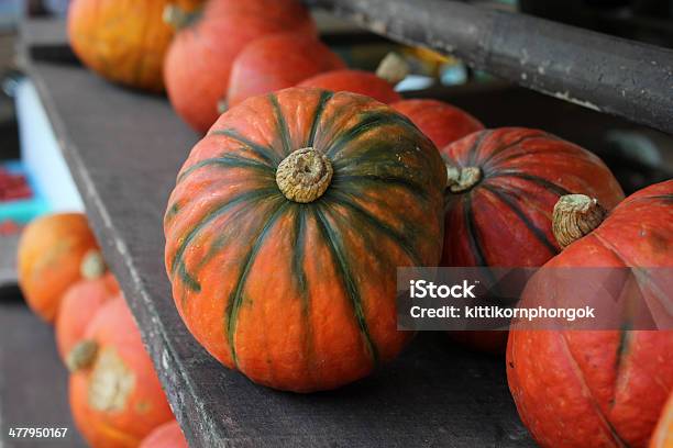 El Naranja Calabaza Foto de stock y más banco de imágenes de Agricultura - Agricultura, Aire libre, Alimento