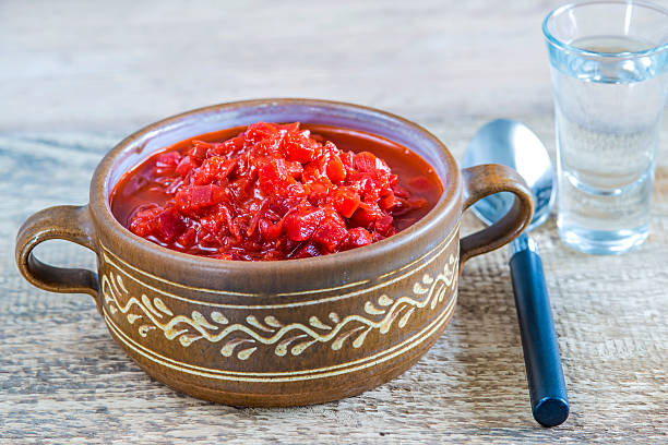 istock Borschtsch, stew of Russia 477951099