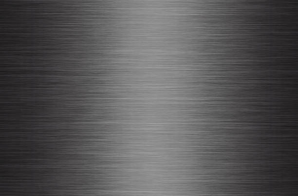 Brushed metal texture abstract background stock photo