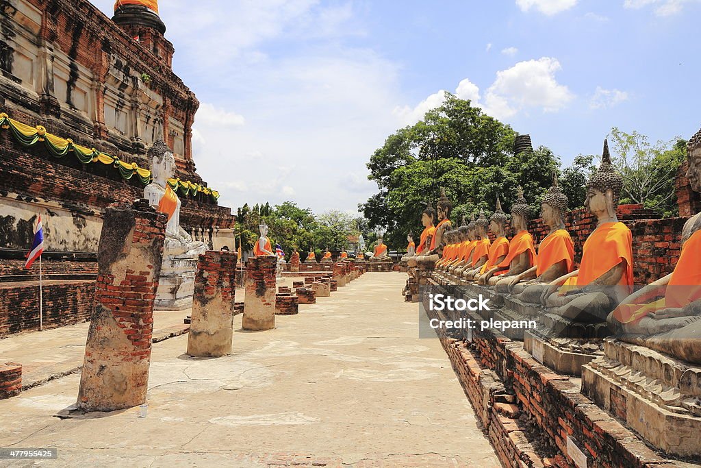 Starożytny Budda - Zbiór zdjęć royalty-free (Architektura)