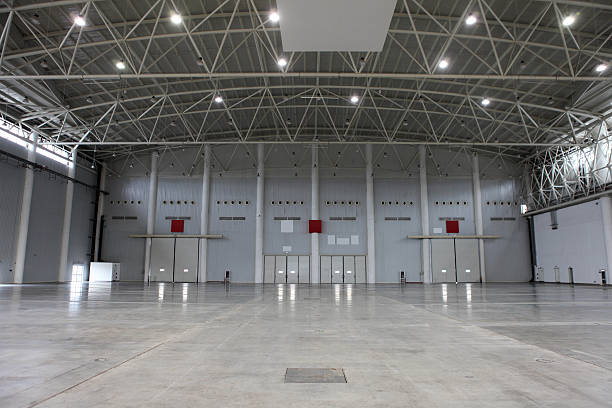 istock Empty room of storehouse 477955761