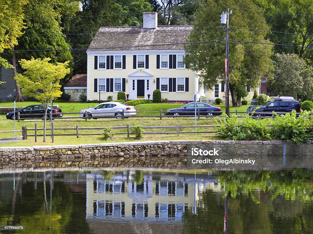 Luksusowe Nowa Anglia House, Sandwich, Cape Cod, Massachusetts, USA. - Zbiór zdjęć royalty-free (Architektura)