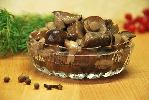 marinaded champignons - Photo