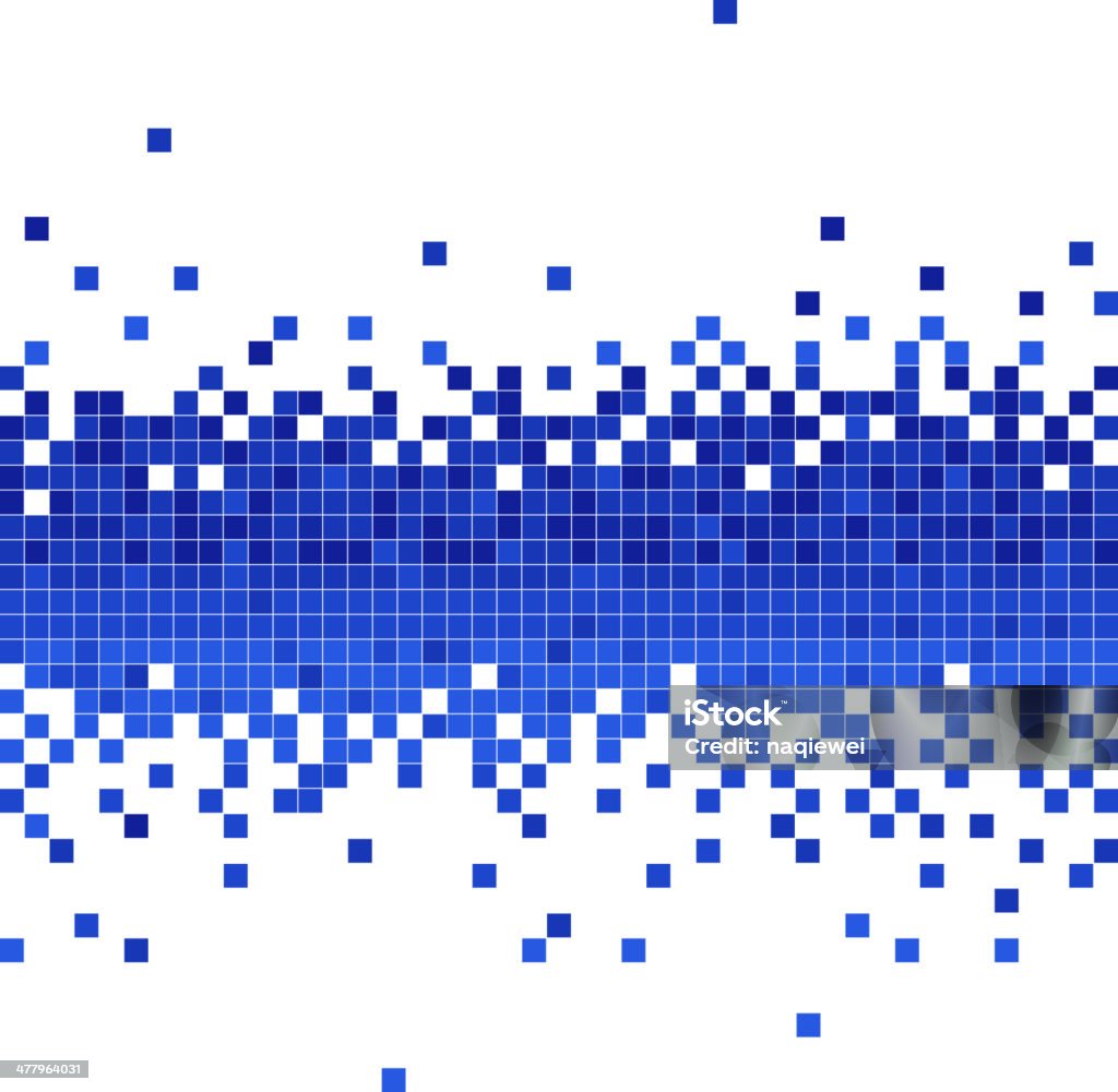 ブルーのデジタルデータな背景 - データのロイヤリティフリーベクトルアート