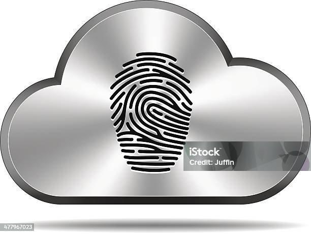 Cloud Icon Stock Vektor Art und mehr Bilder von Biegung - Biegung, Biometrie, Cloud Computing