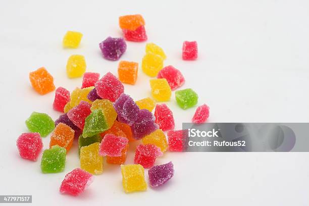 Köstliche Bunte Stockfoto und mehr Bilder von Bezuckerter Fruchtgummi - Bezuckerter Fruchtgummi, Bunt - Farbton, Confit