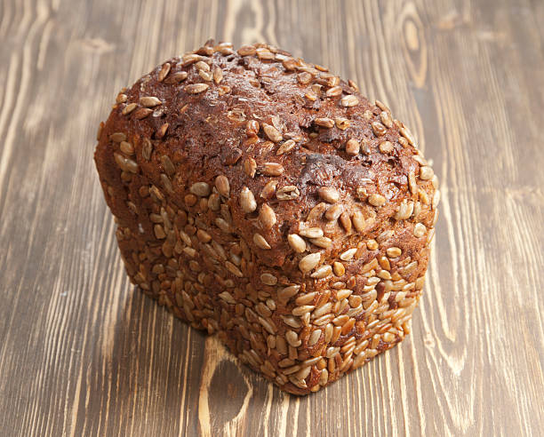 istock Rye and wheat bread with sunflower seeds 477971873