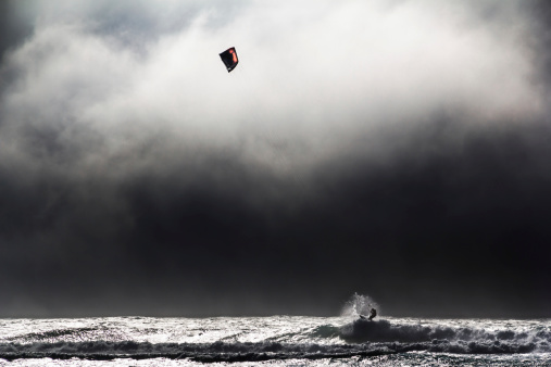 Kite Surfing the Storm