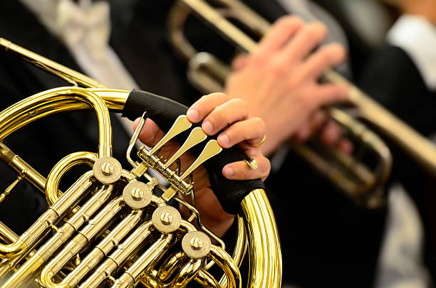 istock French Horn and trumpet 477973389
