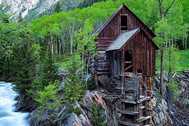 crystal mill colorado - crystal fotografías e imágenes de stock