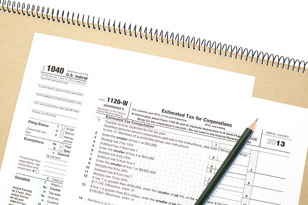 istock U.S. income tax form 477978717