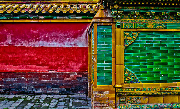 verde, azulejos - zijin cheng fotografías e imágenes de stock