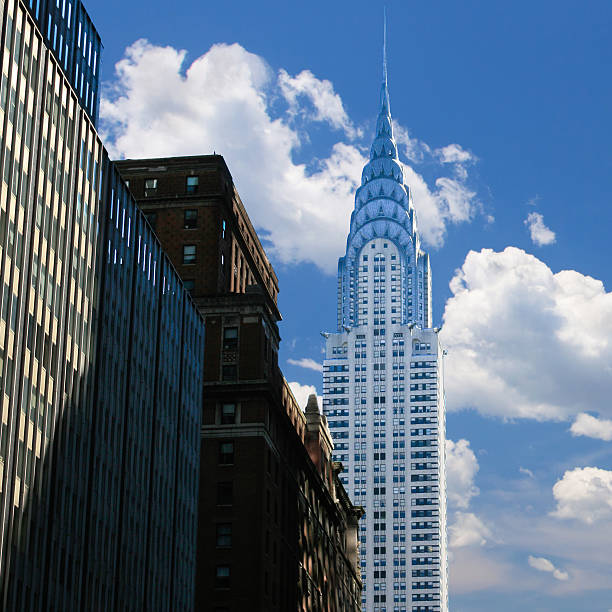 istock Manhattan Skyline with the Chrysler Building, New York. 477980743