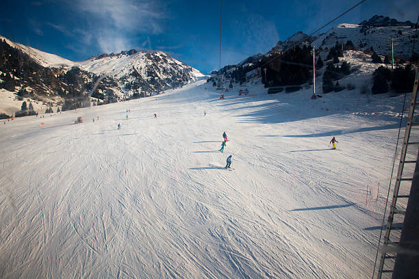 istock Slope on the skiing resort 477984002