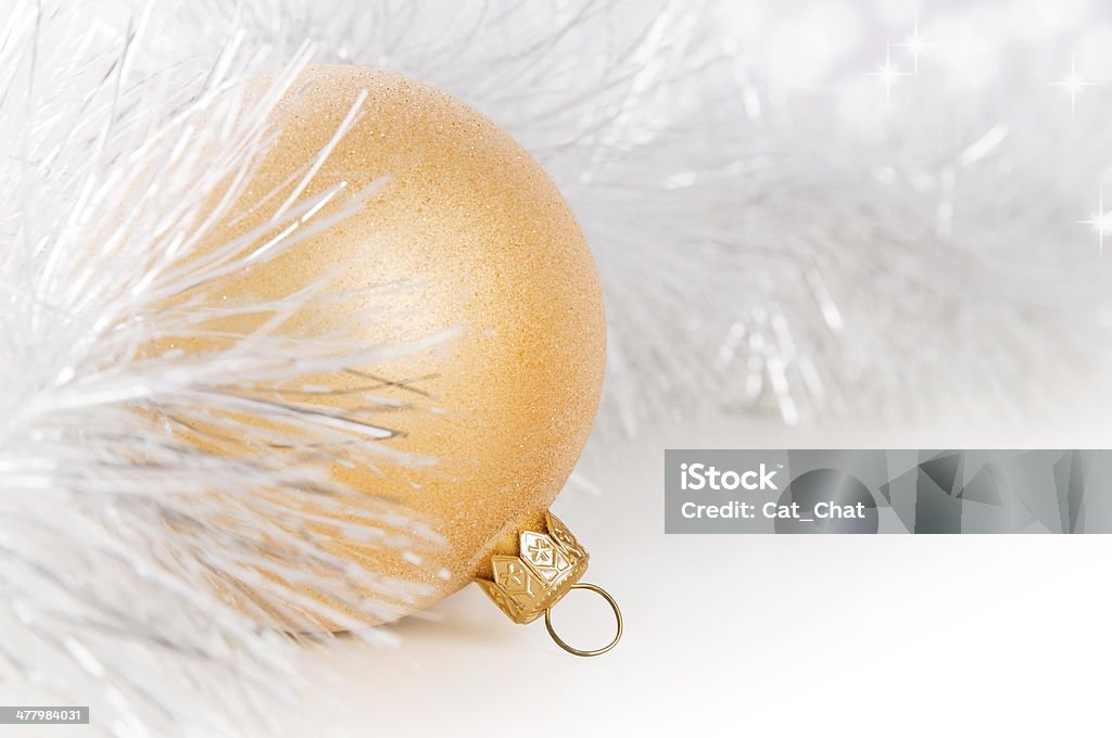 Decorações de Natal - Royalty-free Amarelo Foto de stock