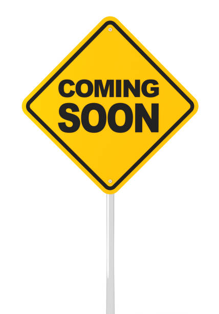 istock Coming soon road sign 477985573