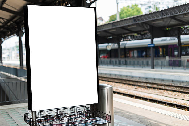 istock blank billboard in a swiss train station 477986637