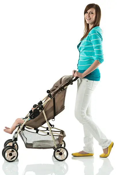 Mother pushing baby in strollerhttp://www.twodozendesign.info/i/1.png