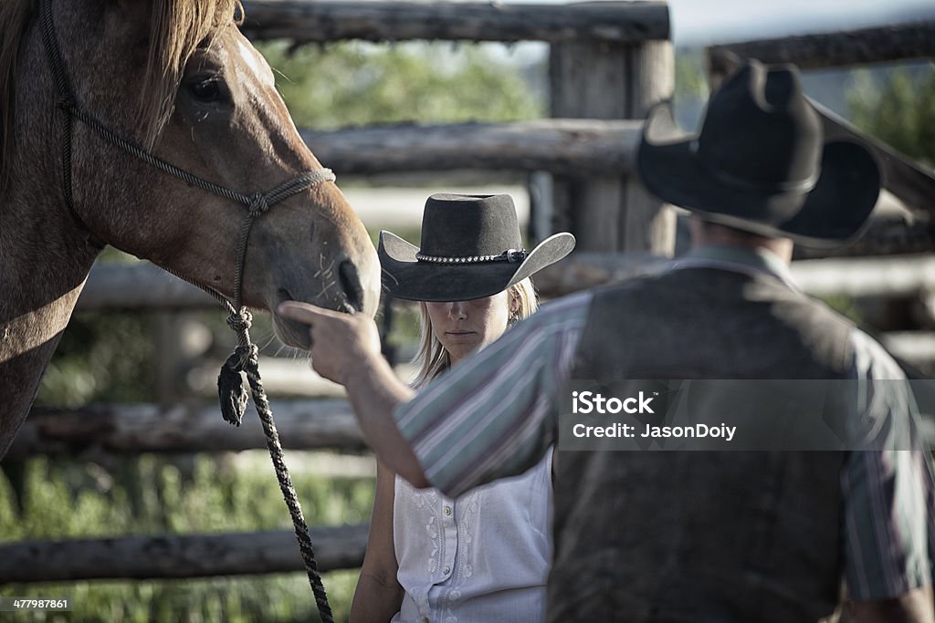 Ковбойз и Cowgirls - Стоковые фото West Yellowstone роялти-фри
