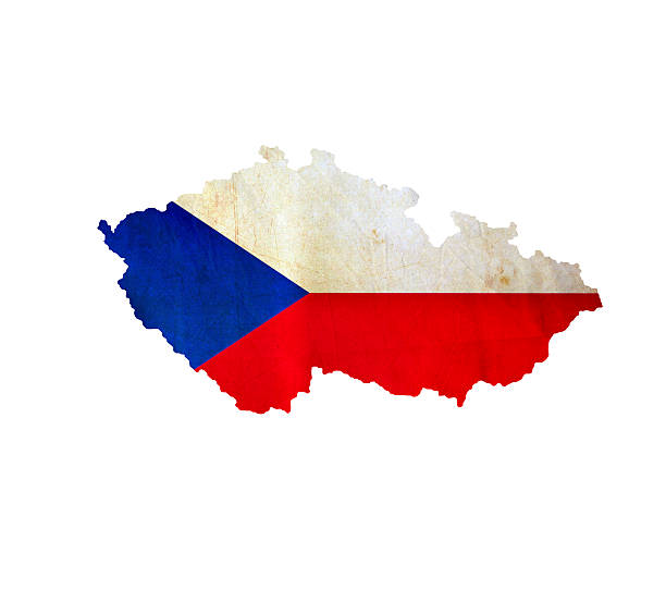 istock Map of Czech Republic isolated 477987963