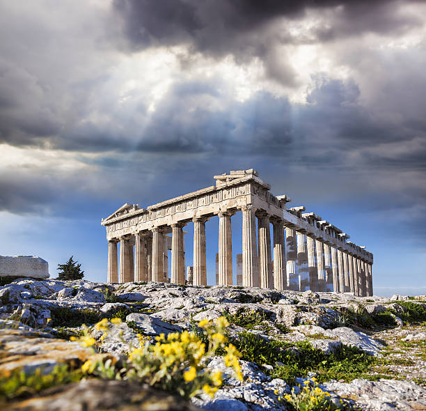 istock Acropolis with Parthenon temple in Athens,  Greece 477988322