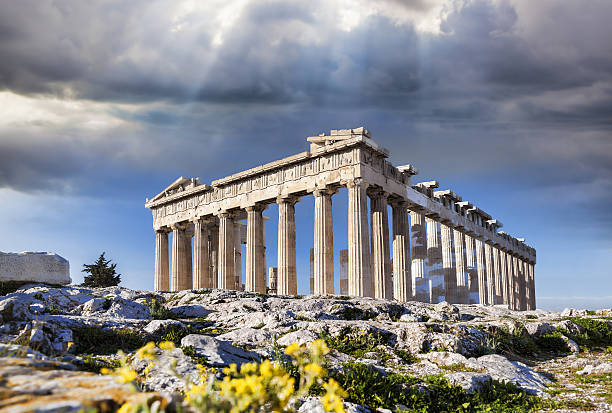 istock Acropolis with Parthenon temple in Athens,  Greece 477988386