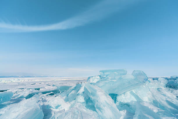 istock Frozen Lake Baikal. Winter. 477992223