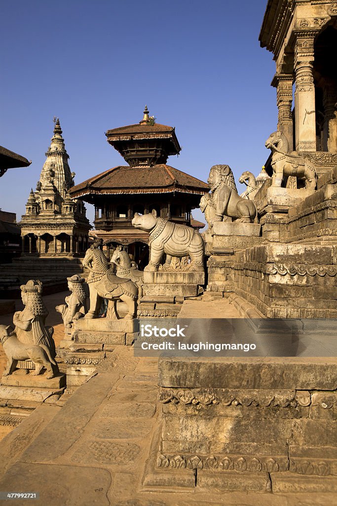 Bhaktapur Durbar Square - Zbiór zdjęć royalty-free (Akcesoria religijne)